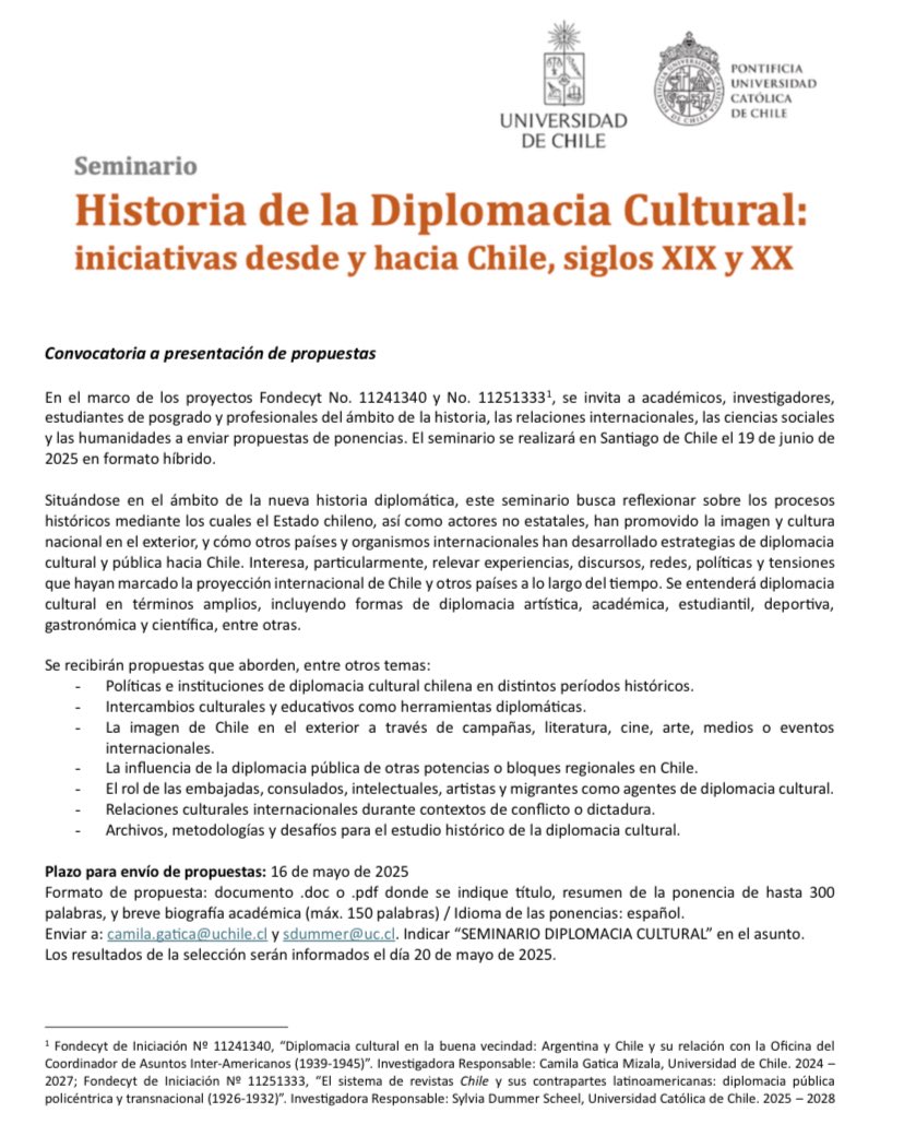 CamilaGaticaM's tweet image. Todxs invitadxs a enviar propuestas