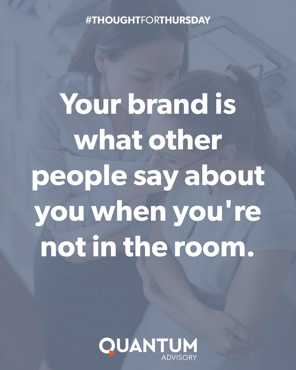 Quantum_Adv's tweet photo. Your brand is not just your logo or your product; it's the reputation and perception that others have of your business. It's important to actively manage and cultivate your brand image to ensure it accurately represents your values and resonates with your target audience. https://t.co/DlgKFRbZx1