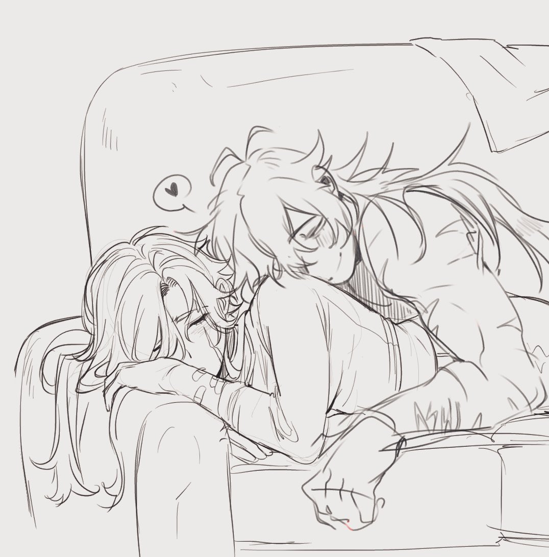 Michiroon's tweet photo. Crazy loves crazy 🧍‍♂️ 

Rava belongs to @ goodnightkigen 

Psycho power couple.. https://t.co/OCwMLzxQd5