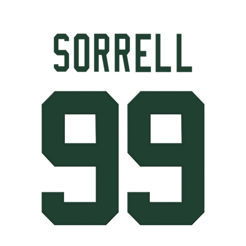 nfl_jersey_num's tweet image. Green Bay Packers EDGE Barryn Sorrell (@BarrynSorrell_) is wearing number 99. Last assigned to Jonathan Ford. #GoPackGo