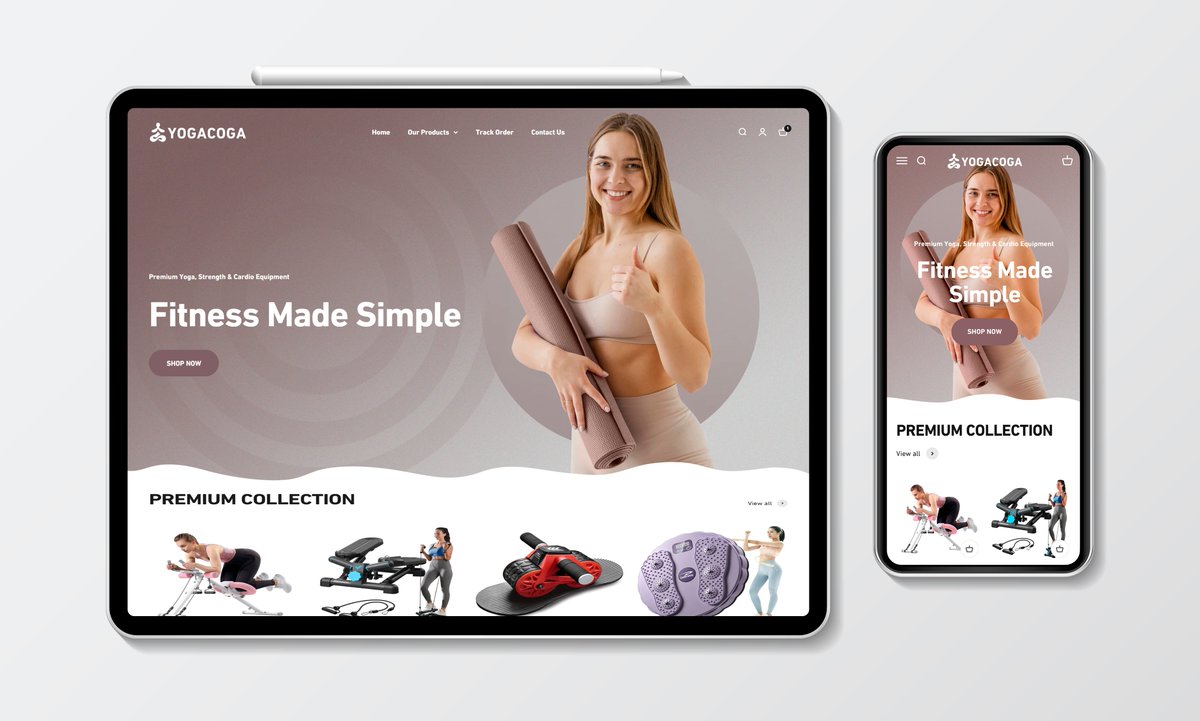 Side project for sale! - $120 USD - check out "YOGACOGA" | Premium Yoga &amp; Fitness Store for SALE - Shopify Dropshipping Store | 50+ Winning products on Yoga &amp; Fitness niche - sideprojectors.com/project/56558?…