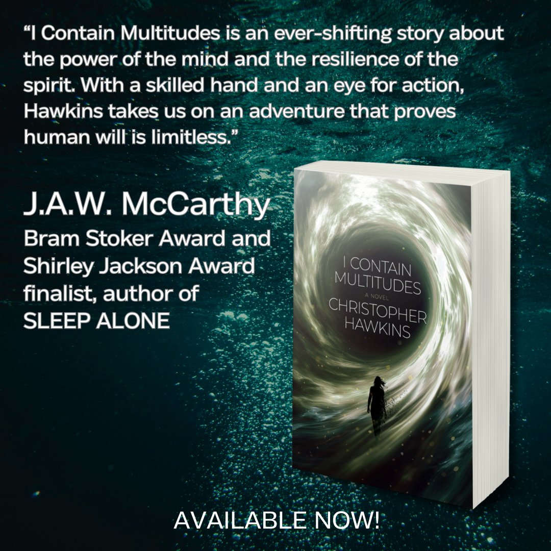 Christopher Hawkins (Updates only) (@chrishawkins) on Twitter photo Some amazing praise from award-winning author
<a href="/JAWMcCarthy/">J.A.W. McCarthy - merch girl/succubi friend</a> that I've been saving for release day (that's TODAY!)
Thank you so much for your kind words about this weird little story of mine! It's been a long time in the making. Some amazing praise from award-winning author
<a href="/JAWMcCarthy/">J.A.W. McCarthy - merch girl/succubi friend</a> that I've been saving for release day (that's TODAY!)
Thank you so much for your kind words about this weird little story of mine! It's been a long time in the making.