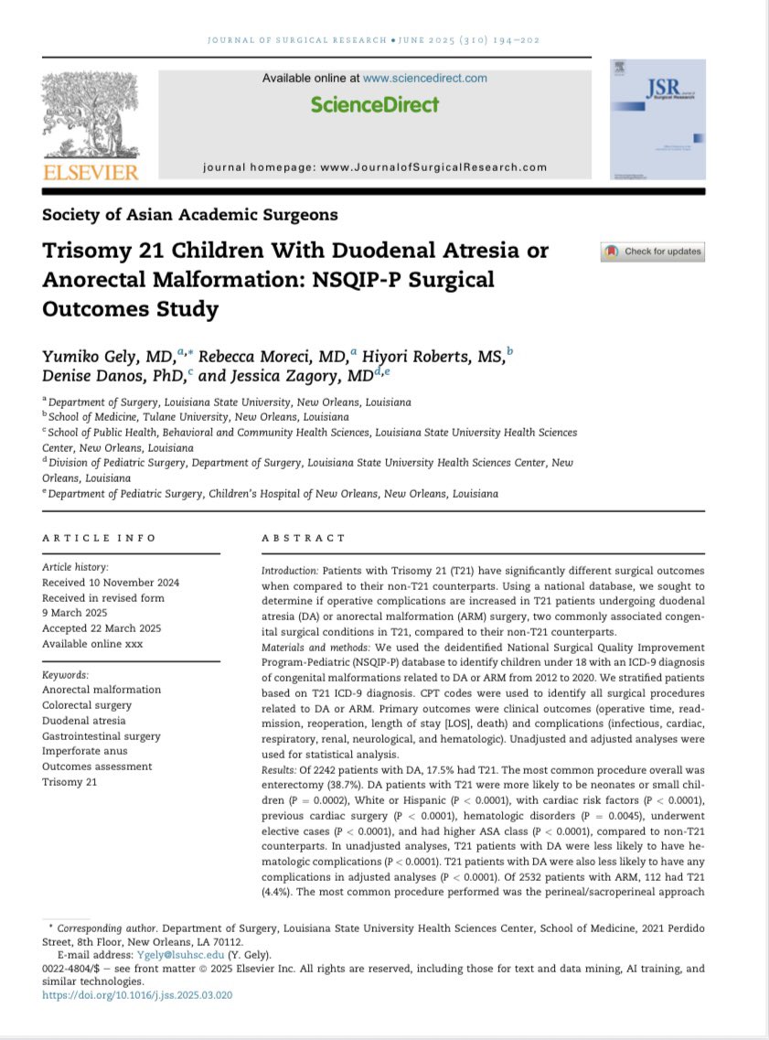 Yumiko Isabel Gely, MD tweet media