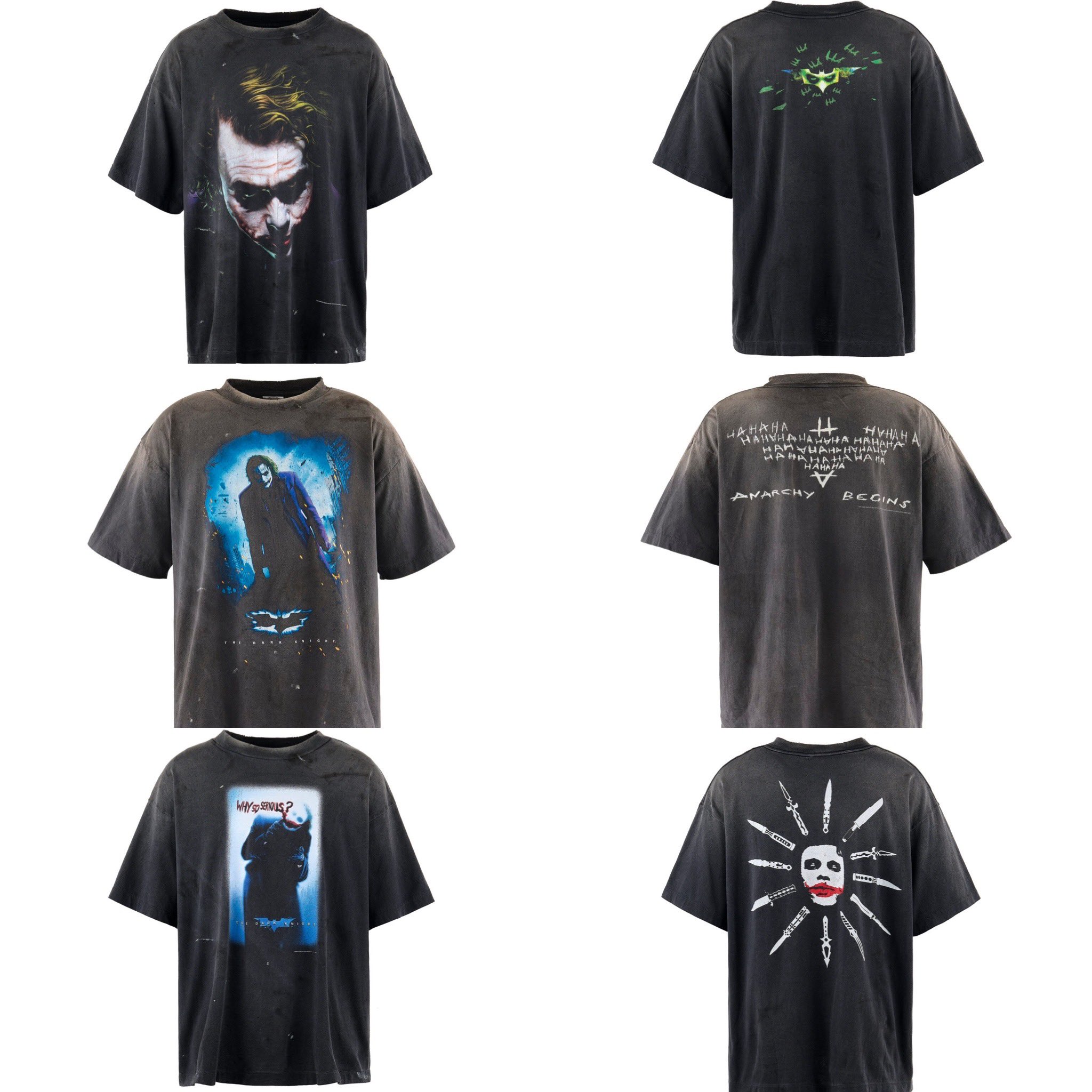 トップス SAINT MICHAEL DARKNIGHT Tee joker SAINT MICHAEL x THE DARK KNIGHT JOKER Tees Coming Soon 👀
