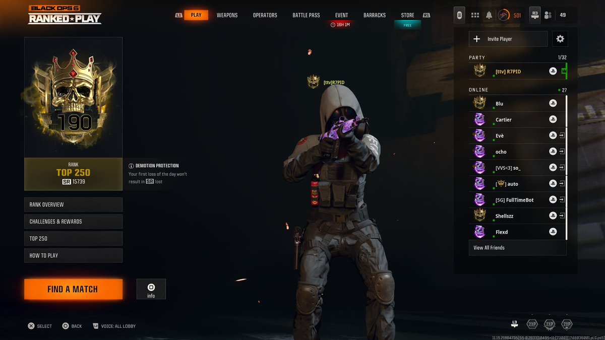 R7PID's tweet photo. HMU for black ops 6 account boosts https://t.co/yqLQSd6G71