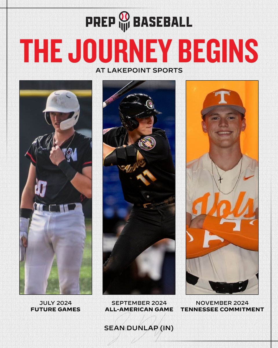 Prep Baseball (@prepbaseball) on Twitter photo The top ranked 2026 in <a href="/PrepBaseballIN/">Prep Baseball Indiana</a>, <a href="/Seandunlap28/">Sean Dunlap</a> kicked off a massive year at the 2024 Prep Baseball Future Games before earning an invitation to the 2024 All-American game and making his commitment to <a href="/Vol_Baseball/">Tennessee Baseball</a> ๐
Who's putting their name on the map this year at The top ranked 2026 in <a href="/PrepBaseballIN/">Prep Baseball Indiana</a>, <a href="/Seandunlap28/">Sean Dunlap</a> kicked off a massive year at the 2024 Prep Baseball Future Games before earning an invitation to the 2024 All-American game and making his commitment to <a href="/Vol_Baseball/">Tennessee Baseball</a> ๐
Who's putting their name on the map this year at