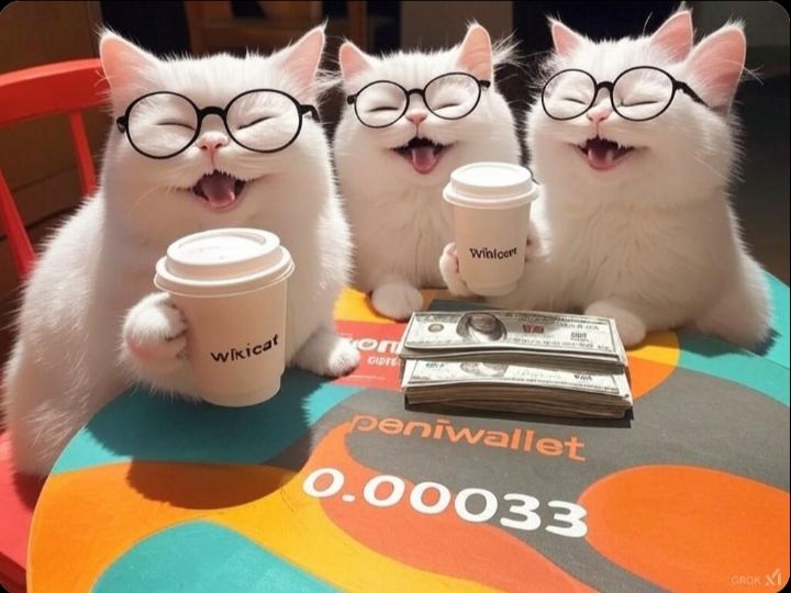 abdulkadeer225's tweet photo. May is here to bless many Believers

Let's the wealth transfer flow into $WKC and his utilities #Peniwallet #SMCAPP 
we are all set to see the biggest pump in Wiki cat token.
$0.0003 - 0.0008 and more
Way to Valhalla is open 🔥🔥🔥🚀🚀🚀
@wikicatcoin #moon #BullRun #Crypto https://t.co/qPSQnnhJvI