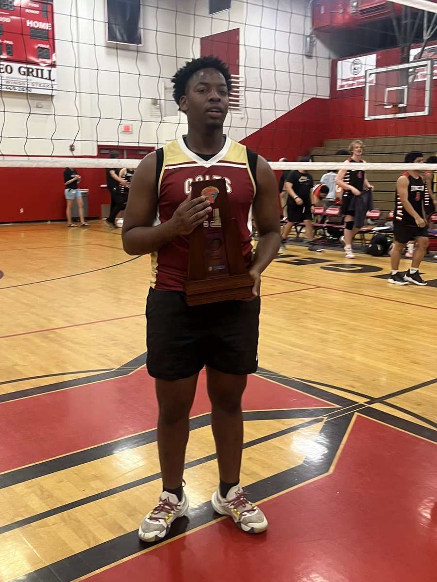 District champs🏐🏐 ! Sets 3-1
