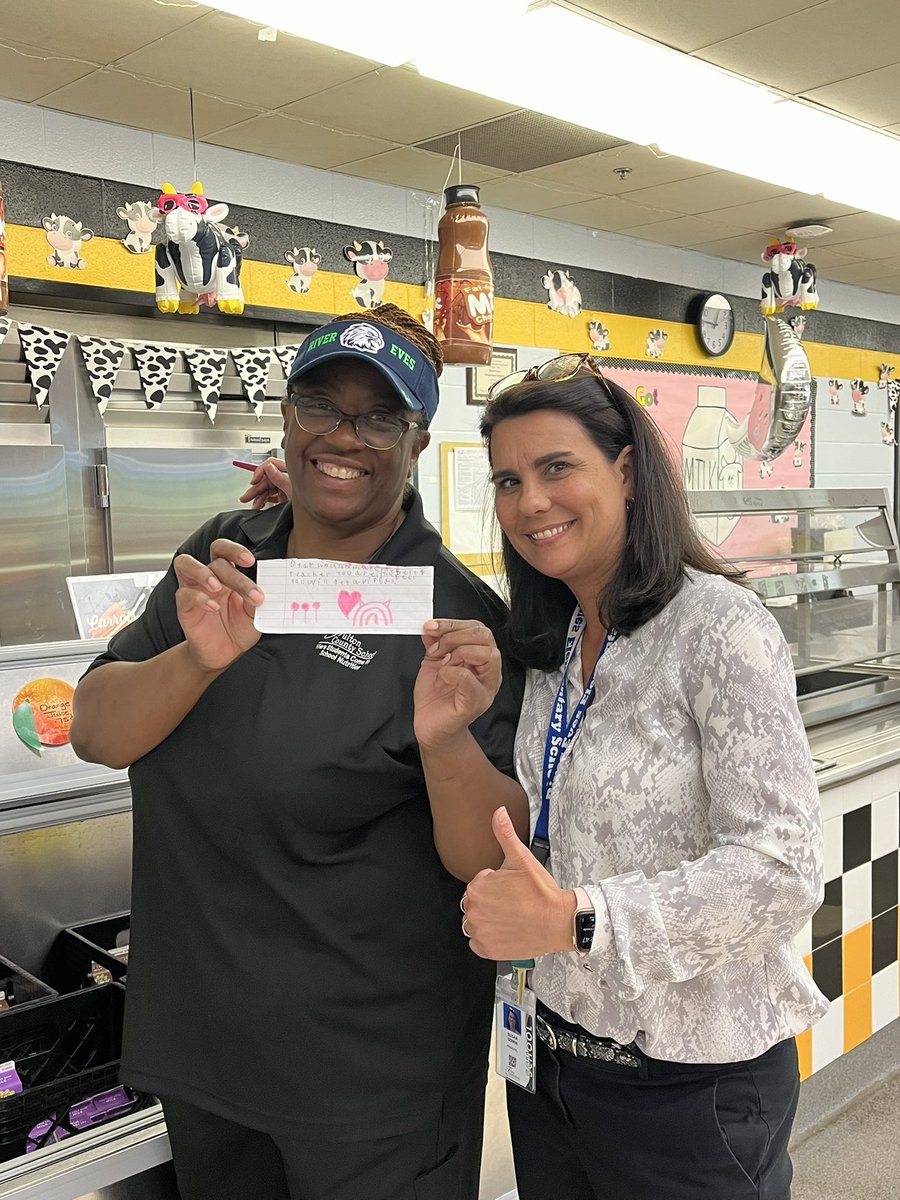 Our amazing Ms. Melody earned a VIP pass from a student.  We love her! She goes above and beyond for kids, and it shows! 💙 💚