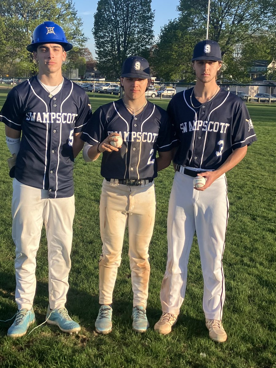 Blue w W over Danvers today. Chase G w hard hat for his tremendous D, Caden R w double &amp; Grand Slam gets a game ball &amp; Jami F w CG W on mound &amp; 2 hits &amp; 2 RBI on offense gets other game ball. Zach A w 3 runs scored <a href="/SportsBigBlue/">@sportsbigblue</a> @sps01907 <a href="/CadenRoss_11/">Caden</a> <a href="/NickBerube4/">Nick Berube</a> <a href="/Zachalex34/">Zach</a>