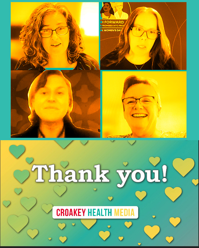MelissaSweetDr's tweet photo. Big thanks to speakers & participants at the #ClimateHealthMatters #CroakeyLIVE this week: Dr Jo Adams, Dr Karen Anderson @AlisonVerhoeven Michelle Isles of @healthy_climate
If you missed it, catch on replay:
https://t.co/ynkWDylelY
Stay tuned for write up by @mariemcinerney https://t.co/MD3iXopxlO