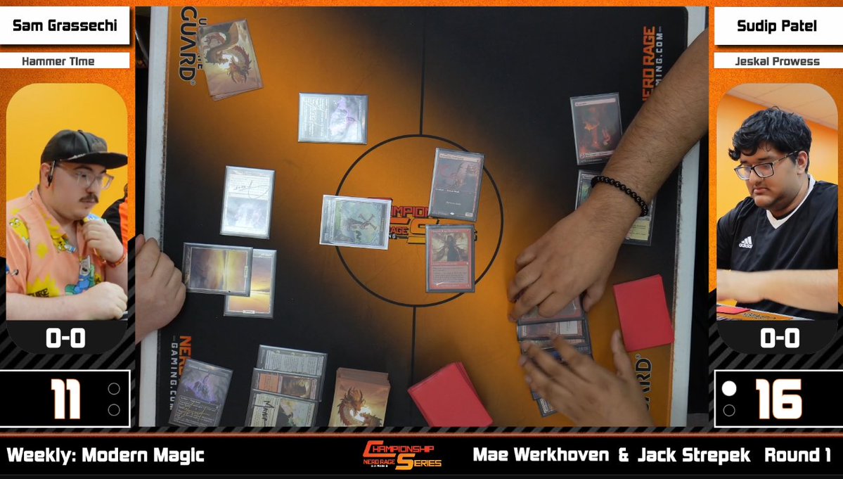 NRG Series (@nrgseries) on Twitter photo It's Wednesday Night Modern!
Watch the locals of NRG battle, <a href="/KawaiitRiot/">Mae, Merfolk Queen</a> and <a href="/JStrepek/">Goblin_Ringleader</a> in the booth!
twitch.tv/NRGStore It's Wednesday Night Modern!
Watch the locals of NRG battle, <a href="/KawaiitRiot/">Mae, Merfolk Queen</a> and <a href="/JStrepek/">Goblin_Ringleader</a> in the booth!
twitch.tv/NRGStore