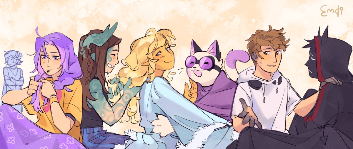 _emdi's tweet image. girls sleepover at the cathedral !
#therealm #therealmfanart