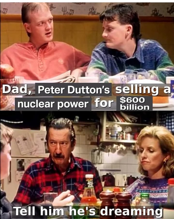 zinoviev1's tweet photo. @NicolleFlint Dutton and Nicolle want to spend $600 billion of tax payers money on nuclear power that will lead to cuts to Medicare and services.
Don't risk Dutton
#auspol
#boothby https://t.co/Hr0T9VaIj4