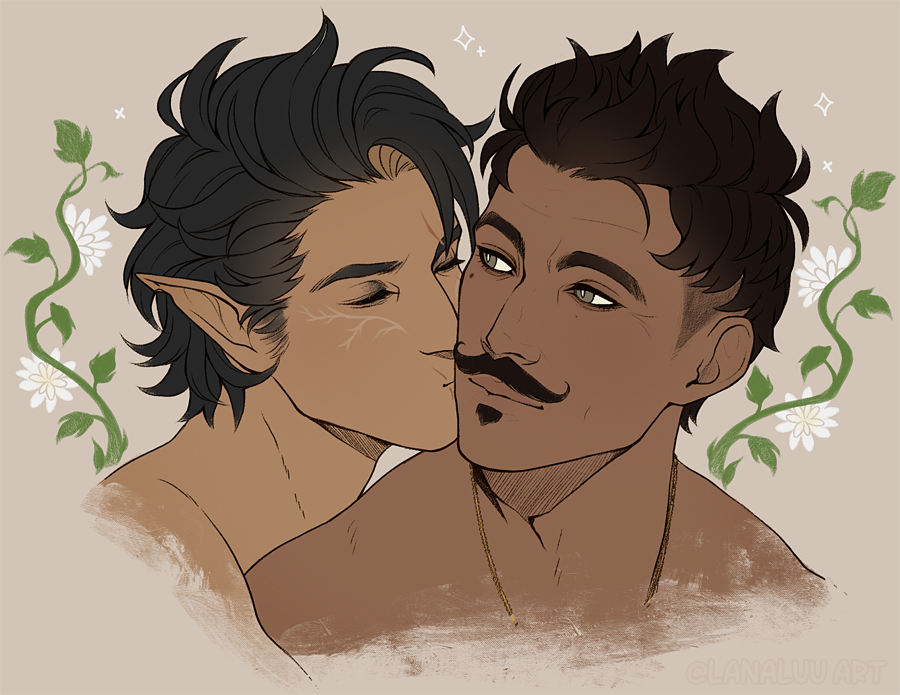 A good morning kissth 💚
#DragonAge #DorianPavus