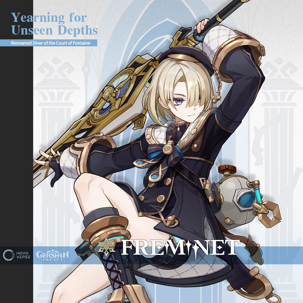 KueVko's tweet photo. ༊*·˚ — Get to know my Yumeship!
— Fandom : Genshin Impact
— Pairing : Freminet x Faewimzee
— Ship Name : FremiFae, Snow Owl
— Ship Icon : 🐧🦉 
— Relationship : Crushes
— About Sharing : Absolutely okay with it! 🫶

#genshinimpact #genshinyume #genshinimpactoc #ocxcanon #freminet https://t.co/mB5Wm0gdkn