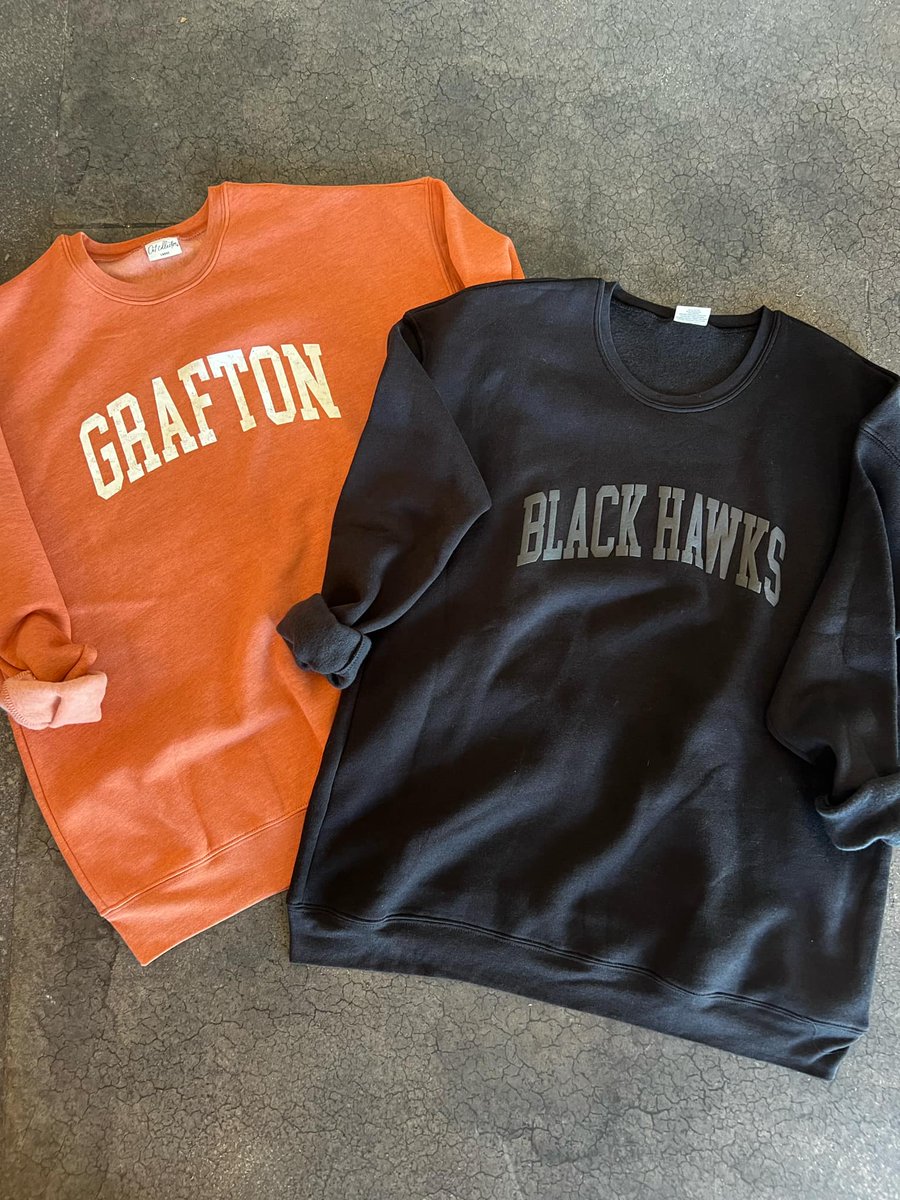 GEFtweet's tweet photo. Show your Grafton school spirit and help support Grafton Schools!  30% of sales goes back to GEF which supports Grafton Schools.  Grab your comfortable gear today!  https://t.co/XcekUODxbw https://t.co/TtV4KQRo2K