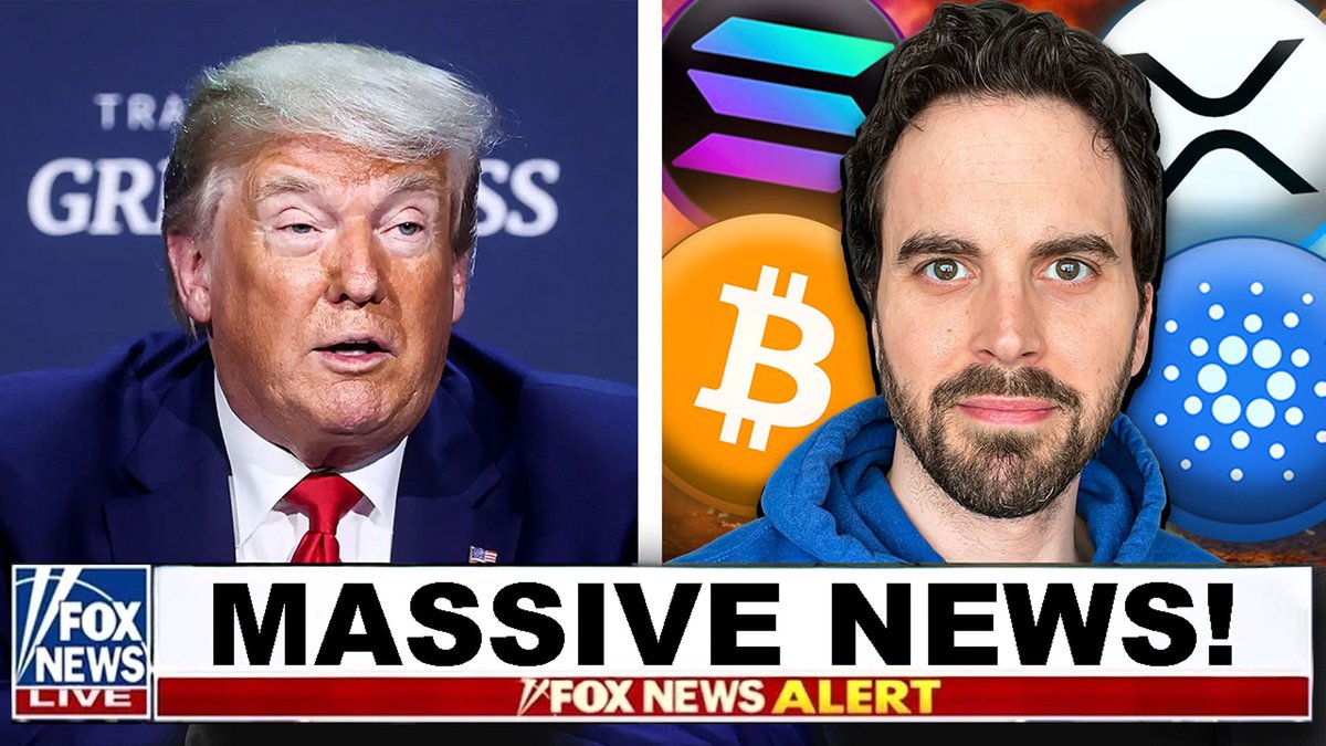 NEW: Trump To Send #Crypto Nuclear in The United States

-- Coinbase Says US Will Likely Buy $100B #Bitcoin Soon
-- Senate to vote on Stablecoin Bill before Memorial Day
-- Major #Ethereum Growth
-- &amp; MORE!! $METIS $COTI

👉 WATCH: youtu.be/nJkcDdmkj14