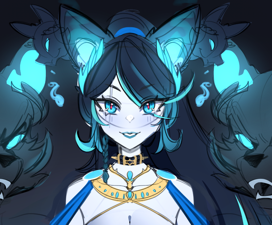 Lukes_Art1's tweet photo. #𝘐𝘭𝘭𝘶𝘴𝘱𝘪𝘵𝘦 IK These are Early concepts BUT HEAR ME OUT
inspired by the greek outfit plus hades https://t.co/P4eERhOspL