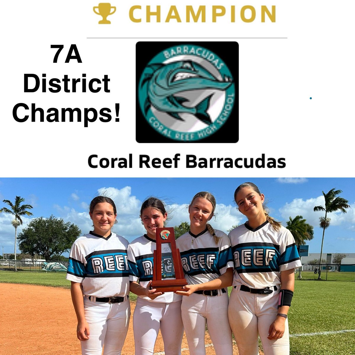 Congrats to our girls Sierra, Bri, Quin and Chloe on winning their district!!!!! <a href="/SierraJ_1010/">Sierra Johnson</a> <a href="/BriannaFields88/">Brianna Fields</a> <a href="/QuinWylie2026/">Quin Wylie</a> <a href="/ChloeJunco27/">Chloe Junco</a>
