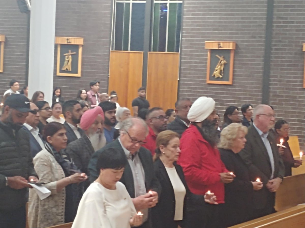 We would like to thank the hundreds of people who showed up despite the short prep and notice at the Community Vigil that we organized last Sunday at the OLGC Church for the victims of the #LapuLapuFestival tragedy. #SurreyBC #vancouvertragedy