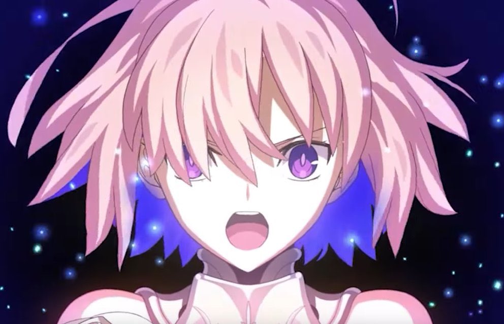 TypeRamza's tweet photo. It’s so funny seeing all of these gacha communities implode while FGO fans are getting hyped for the new chapter release and how awesome Mashu looks in her new armor https://t.co/NHpRaFWvPh