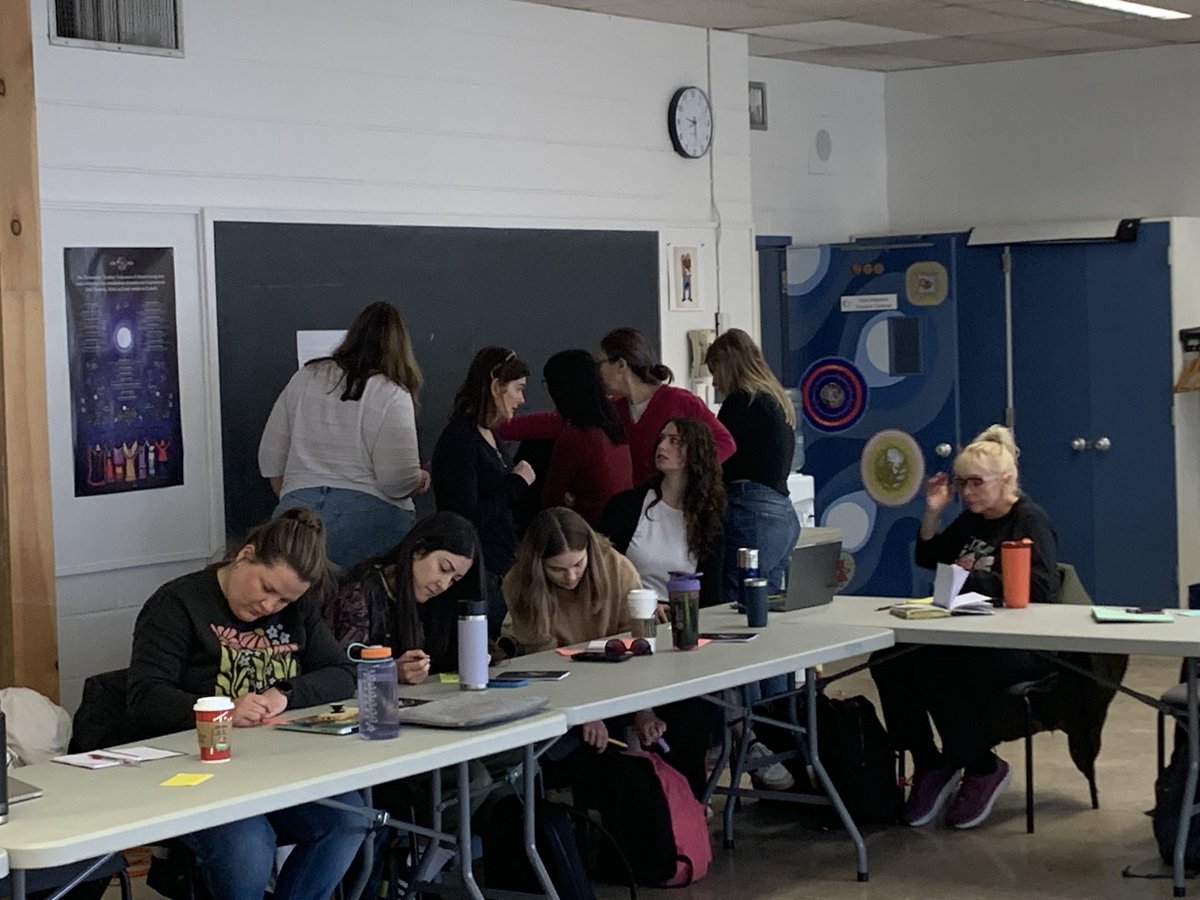 Amazing day of learning, as I co-facilitated, alongside Primary LCs  <a href="/123Coady/">Alicia Coady</a>  &amp; Rustine King , session 1 of "Indigenous Education in the Primary Years". <a href="/UIEC_Tdsb/">UIEC_TDSB</a>
