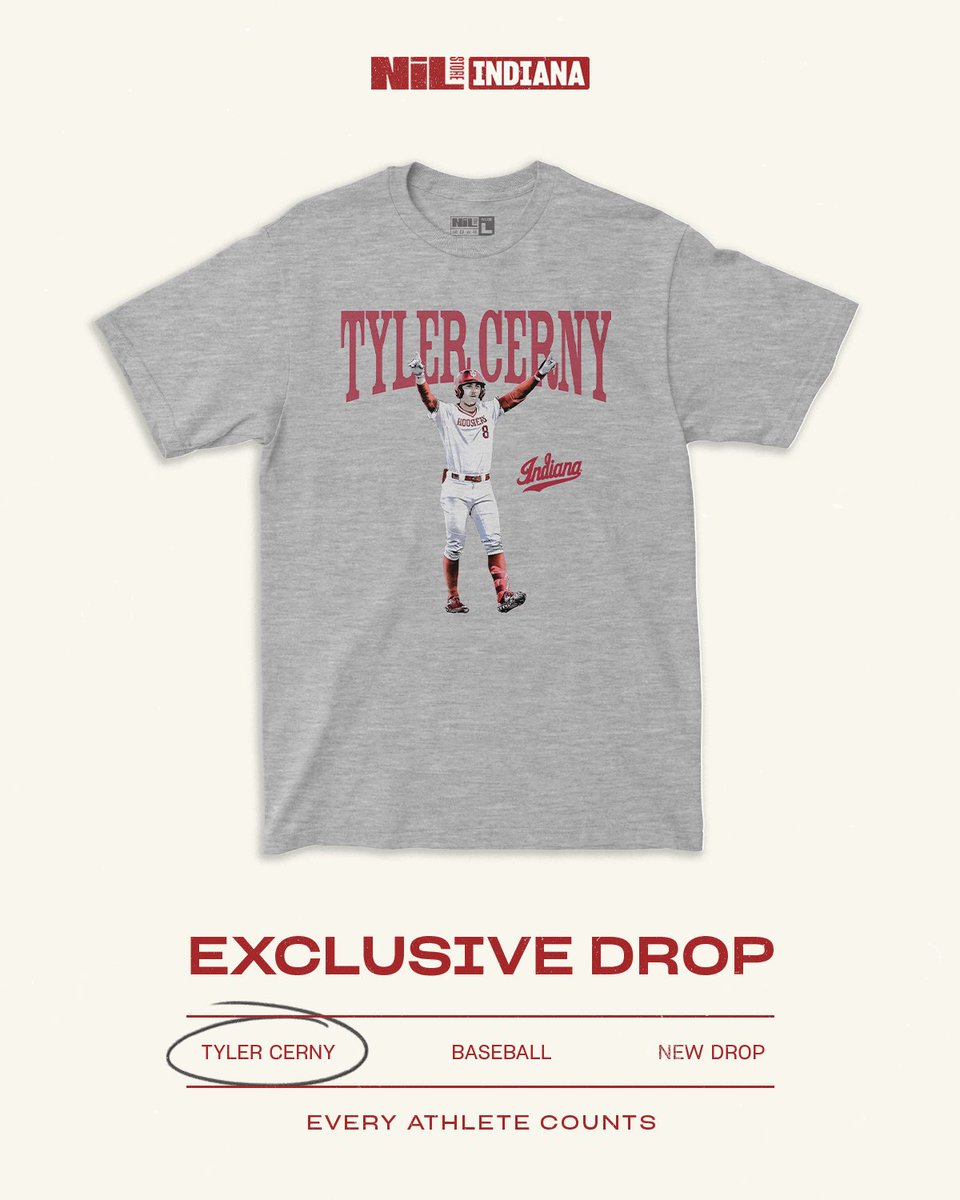 ‼️TYLER CERNY EXCLUSIVE MERCH‼️

Go check it out! 
indiana.nil.store/collections/ty…