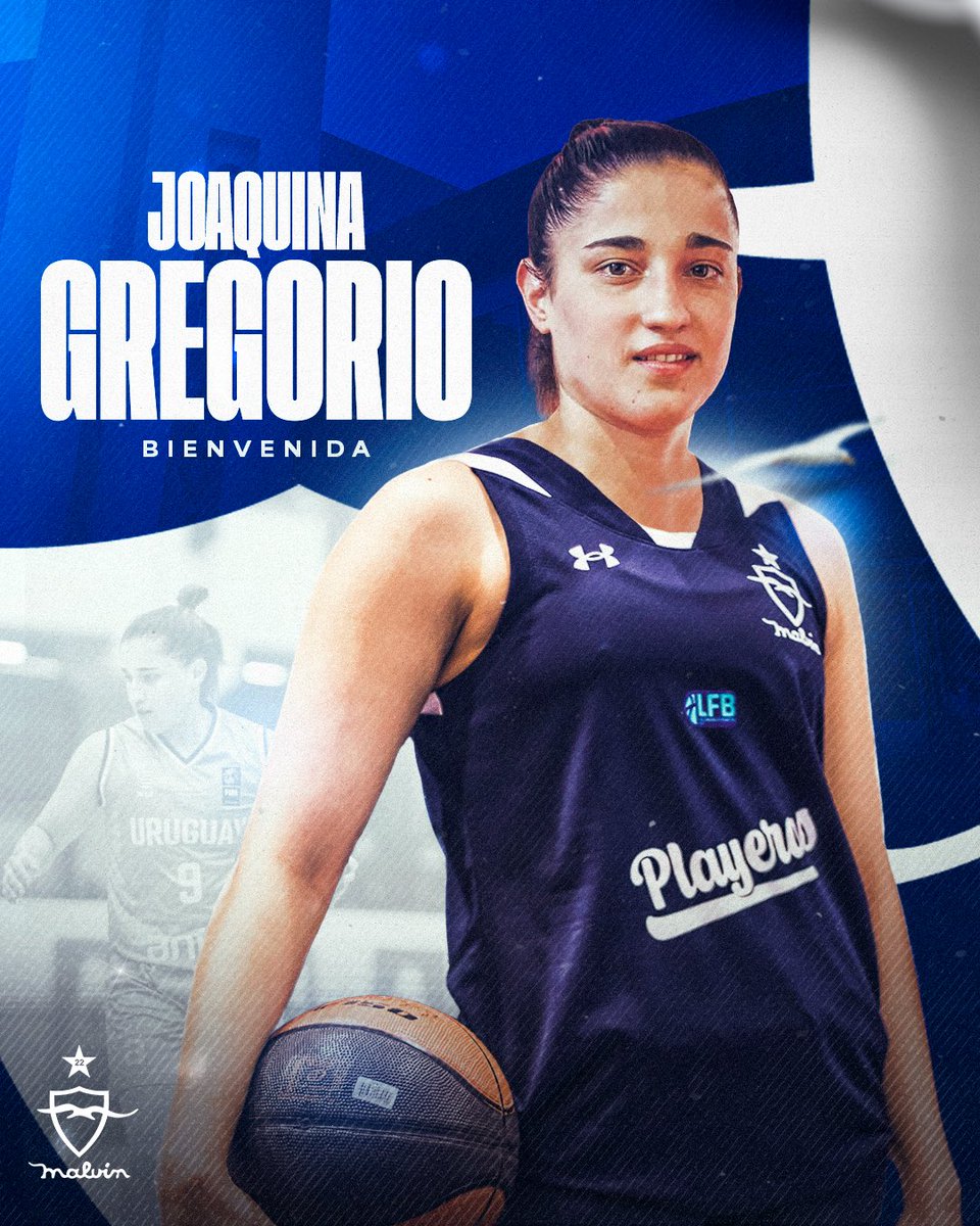 🆕  Luego de finalizada su participación en la Liga Argentina, 𝐉𝐨𝐚𝐪𝐮𝐢𝐧𝐚 𝐆𝐫𝐞𝐠𝐨𝐫𝐢𝐨 se incorpora al plantel principal de las Playeras

🔵⚪️ ¡𝗕𝗜𝗘𝗡𝗩𝗘𝗡𝗜𝗗𝗔!

#VamosLaPlaya | #SomosElBarrio