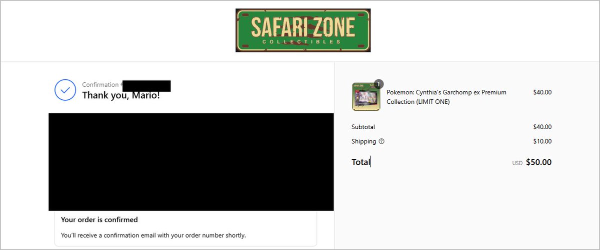 GargethTV's tweet photo. Thanks @SafariZoneHQ  and @droppabledotdev  for a seemless purchase! https://t.co/BDPQsfmq55