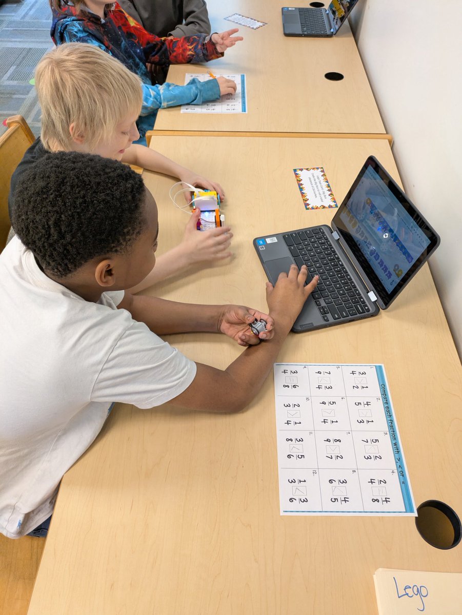 JStetinaTRT's tweet image. SOL Olympics this week for grades 3-6 at STEM Field Day in the library. Students reviewed and practiced their skills with some tech fun! @BookCreatorApp @Sphero @Ozobot @jennthomas75 @nicscud @ebracyPPS @PortsVASchools #PPStrt