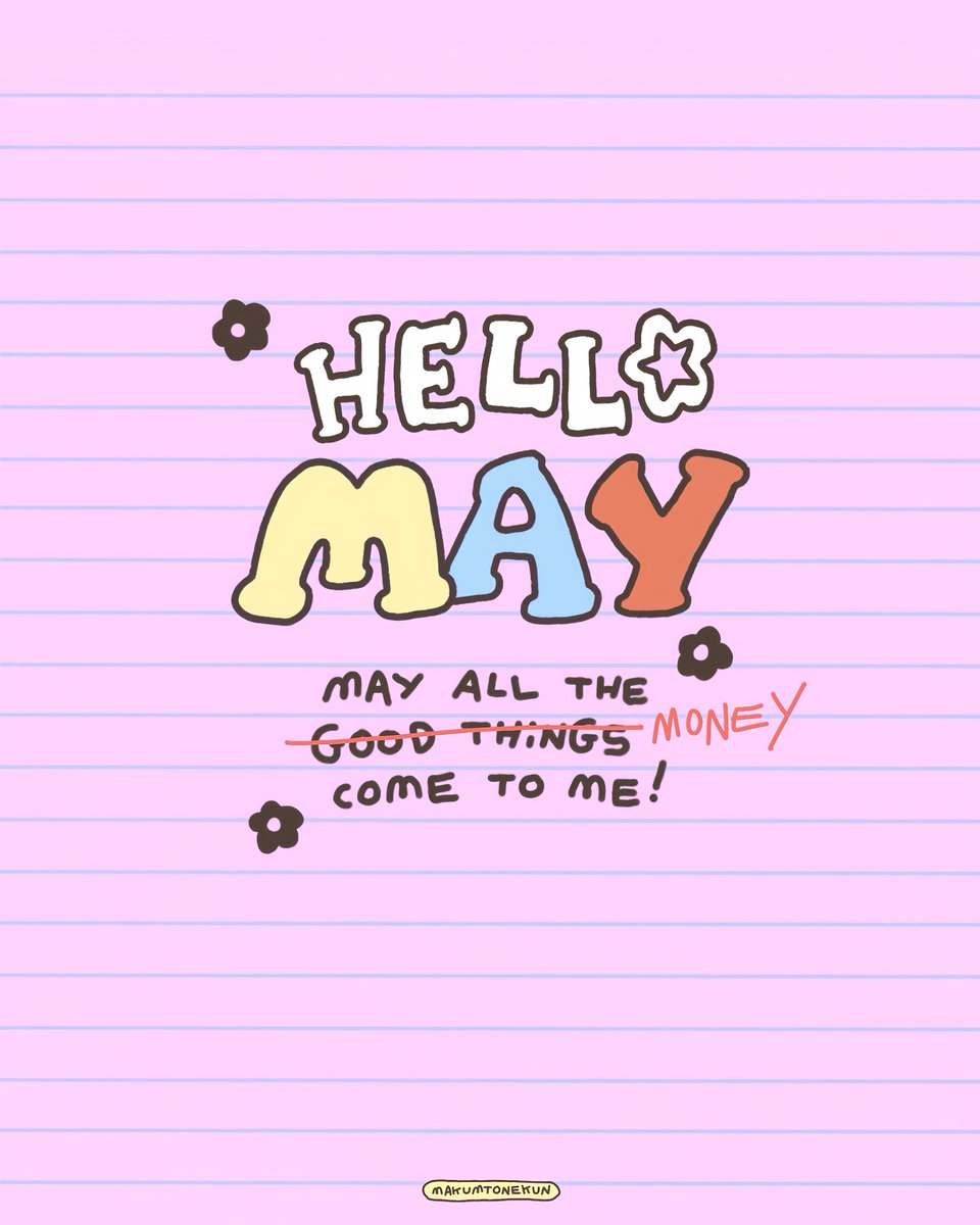 hello may ! 🎀⭐️