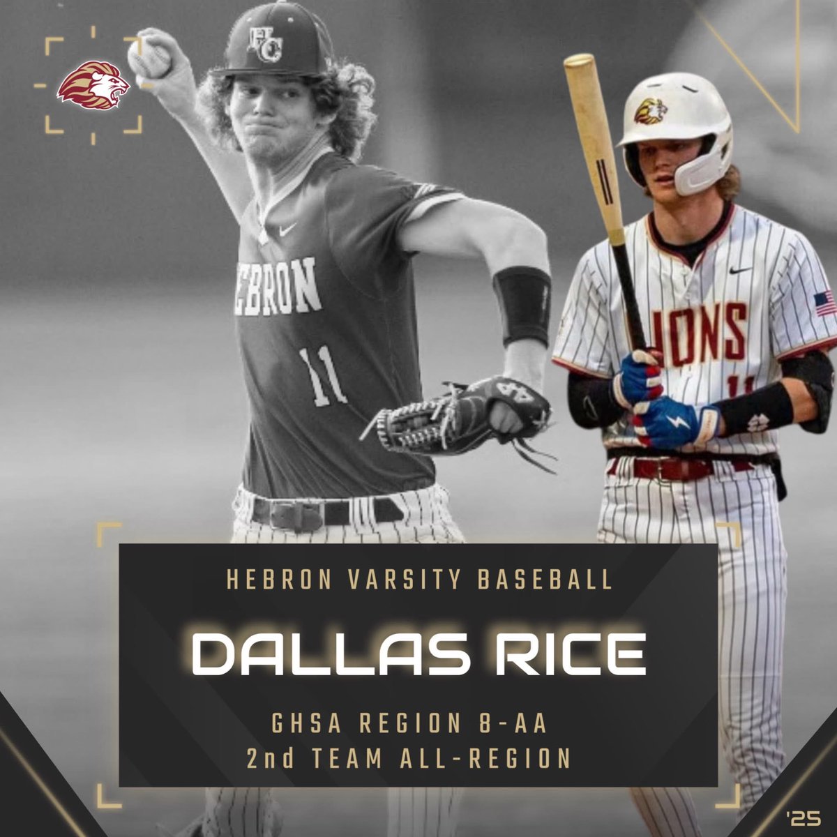 Dallas Rice Racing Honored to be recognized in region Season stats- Pitching W4-L3 36.2 IP ...