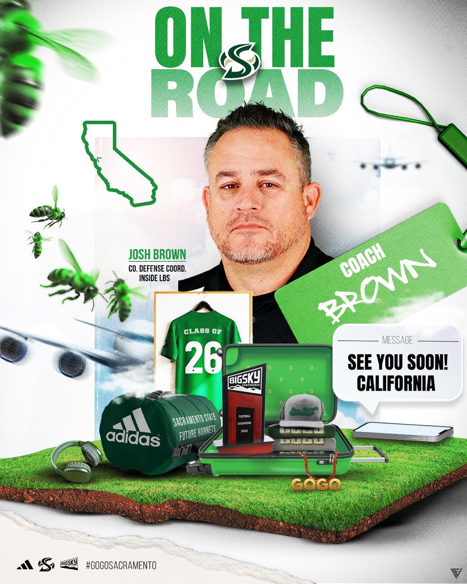 Marshawn Friloux 🏁 (@coachmarshawn) on Twitter photo OG!! Coach Brown will be in the Central Valley tomorrow. He will be on the hunt for some future Hornets! 🐝
<a href="/Joshbrown66/">Josh Brown</a> - CO-DC/BWA - #HIT
#GoGoSacramento | #StingersUp OG!! Coach Brown will be in the Central Valley tomorrow. He will be on the hunt for some future Hornets! 🐝
<a href="/Joshbrown66/">Josh Brown</a> - CO-DC/BWA - #HIT
#GoGoSacramento | #StingersUp