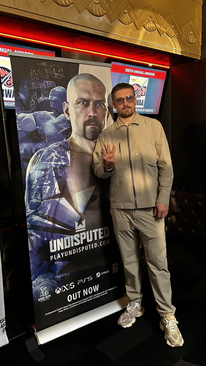 3 time Undisputed World Champion <a href="/usykaa/">Oleksandr Usyk</a> 👀 🔥