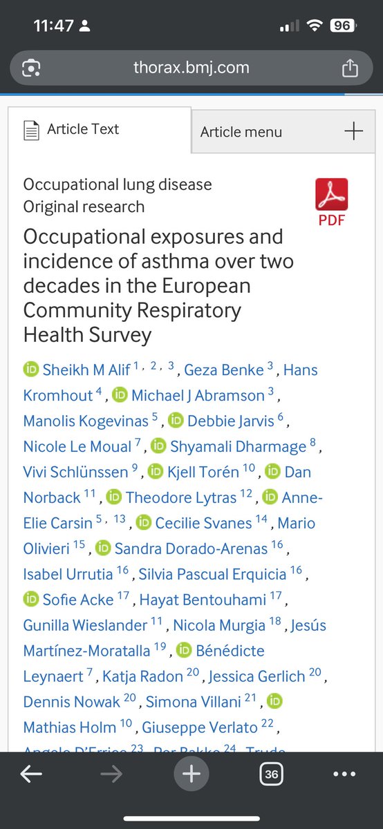 SheikhAlif's tweet photo. I’m honoured to be the lead and corresponding author of this important longitudinal study investigating the impact of occupational exposures on adult-onset asthma over a 20-year period.

https://t.co/bE1TRClirr...

#Asthma #OccupationalHealth #PublicHealth #RespiratoryMedicine https://t.co/Tz8GeRmUiU