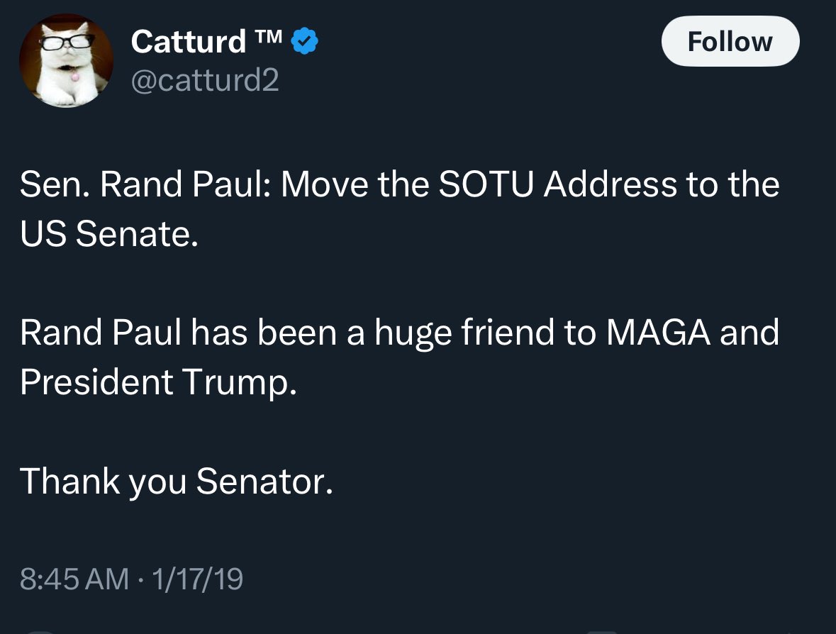 3YearLetterman's tweet image. We have a truly special Catturd v. Catturd v. Catturd v. Catturd entry

#CatturdVersusCatturd