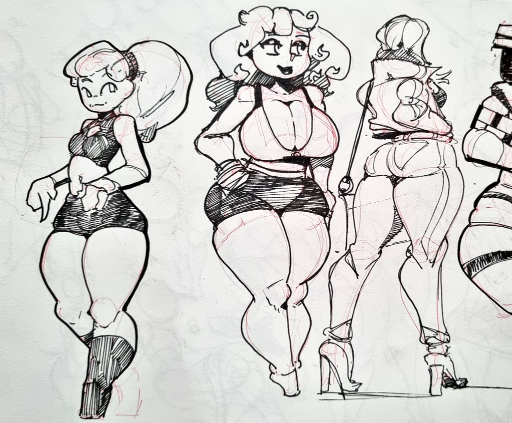 I been drawing a lot when waiting in lines
