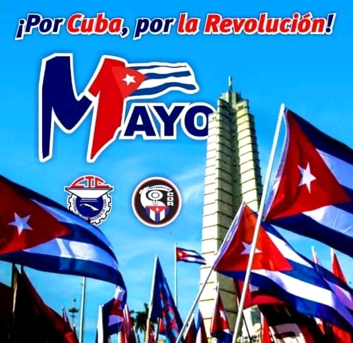 Feliz noche cuban@s. 💪💪💪🇨🇺🇨🇺🇨🇺
Ya faltan horas para el gran día de todos los trabajadores.
#UnidosPorCuba
#JesúsMenéndez
#PorCubaJuntosCreamos