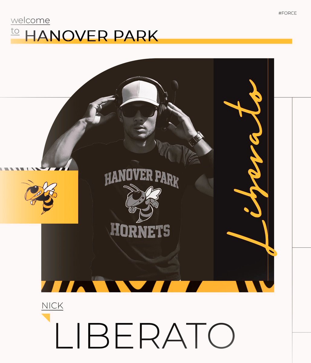 Extremely thankful and grateful to be named the next Head Football Coach at Hanover Park High School! Hard work never goes out of style! #FORCE #OurStandard 🐝🐝🐝
