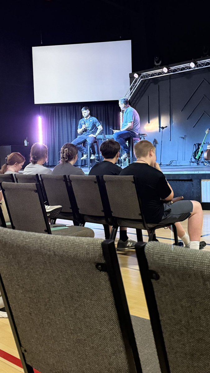 I had a great time at youth tonight listening to <a href="/TrevorPeek_mma/">Trevor Peek</a> testimony!