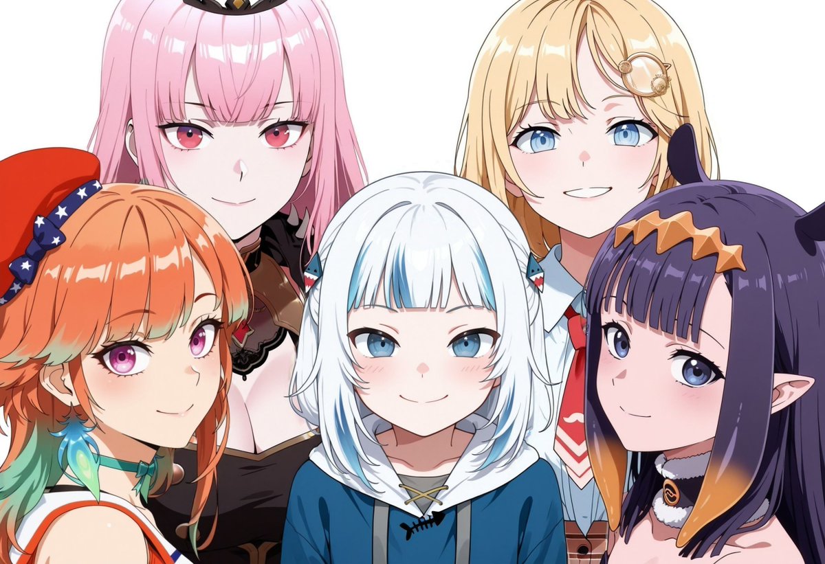 "Legends Never Die" 

🔱Gawr Gura   
🔎Watson Amelia   
💀Mori Calliope   
🐔Takanashi Kiara   
🐙Ninomae Ina'nis      

Hololive Myth サメちゃん ぐら 卒業 Graduation #HololiveEN #Hololive #gawrgura #GuBye