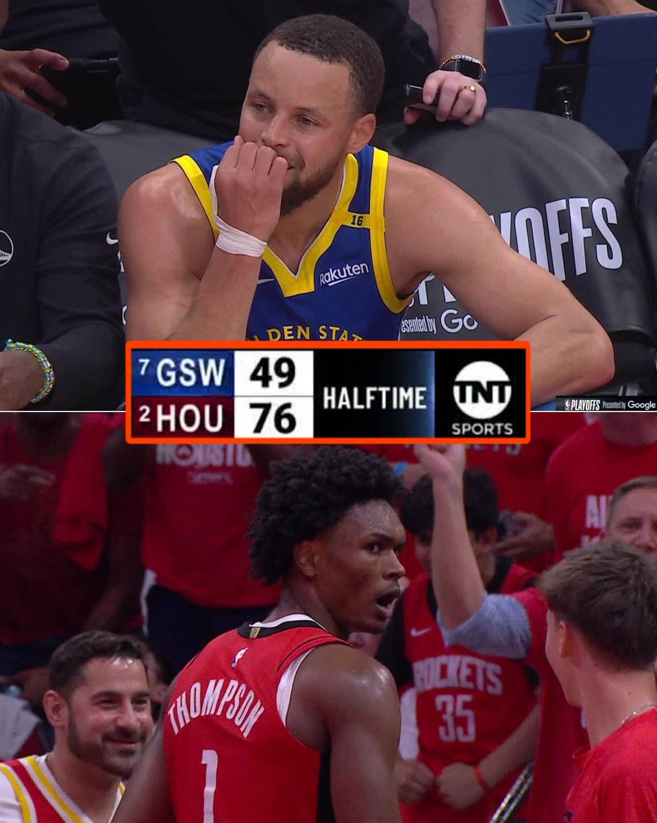 ROCKETS ARE COOKING THE WARRIORS 🚀🍿