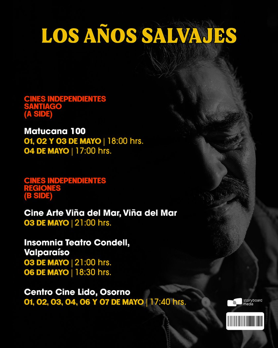 LOS AÑOS SALVAJES SIGUE EN CARTELERA 🎬

NOS VEMOS EN EL CINE ⬇️