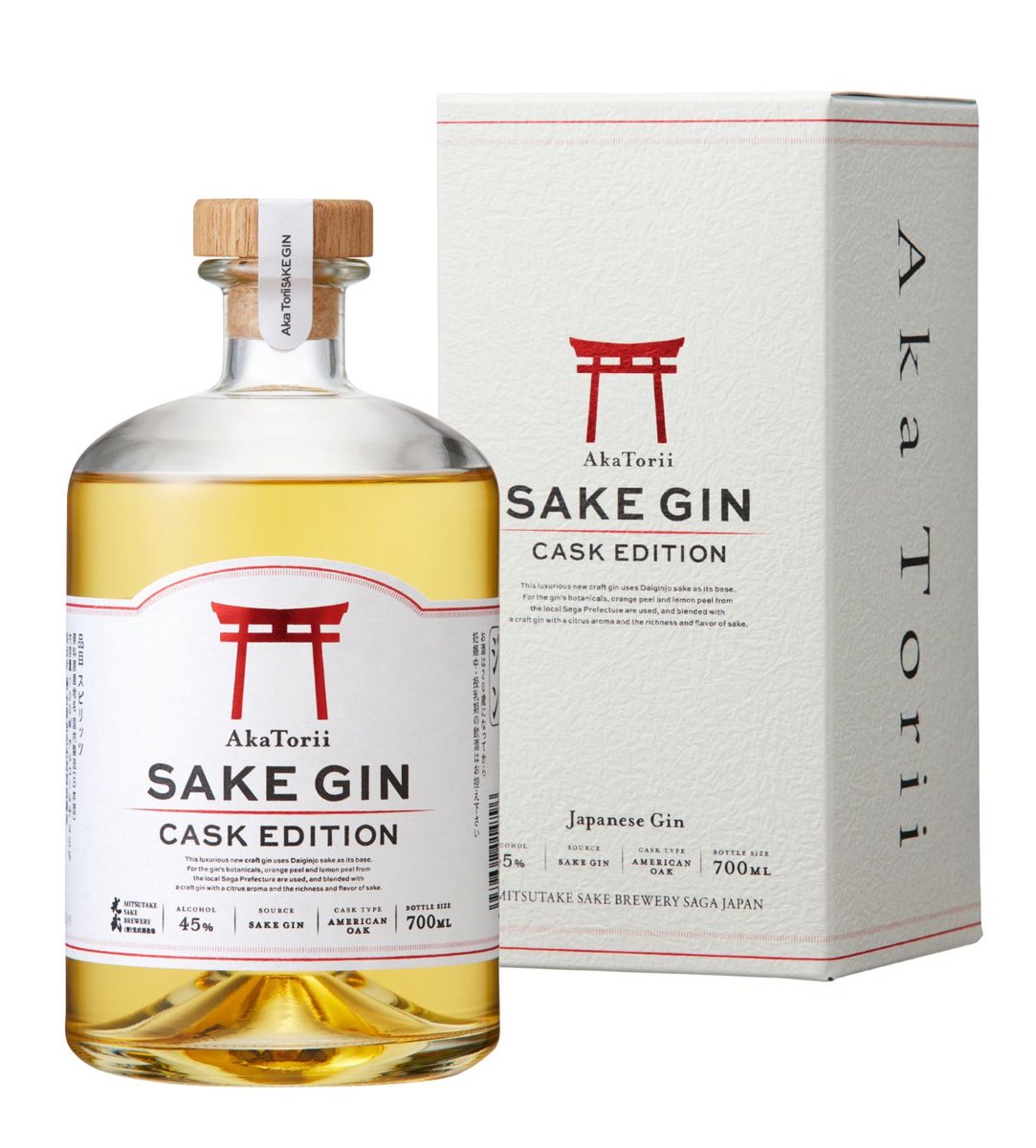 mitsutake_info's tweet photo. 📣本日発売!
【赤鳥居 SAKE GIN CASK EDITION】
大吟醸 × ジン × 樽熟成の革新的な一杯が登場🍸
初回500本限定・おひとり様3本まで
週末の晩酌や、大切な人への贈り物に。
▶︎ https://t.co/FqKVf5IzER
#クラフトジン #赤鳥居ジン #光武酒造場 #限定販売 #晩酌タイム #SAKEGIN #樽熟成 https://t.co/Rz7obqloFL