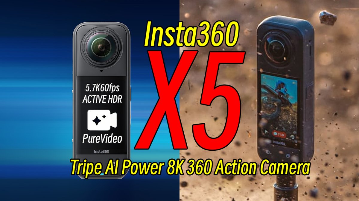 YuqingGuo10's tweet photo. The Dominance of AI remarks The NEW Era of 360 Action Camera , Review on X5 https://t.co/Nvxmdx6Phk https://t.co/0JeveRWFTe