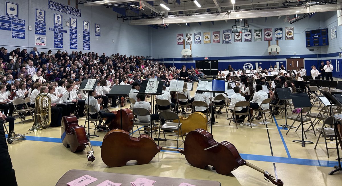 Packed house for our spring orchestra concert with our feeder elementaries!  Thanks to Ms. Lathan and Mrs. Premawardhana for all their hard work this year…students sound amazing!  #elevate203