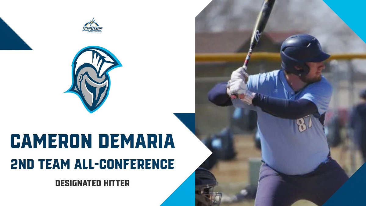 ⚾️🏆 | Congratulations to Cameron DeMaria ➡️ 2025 2nd Team NSAA All-Conference Designated Hitter

#BeTrojan⚔️ | #FinishEmpty
All You Got. Every Day.