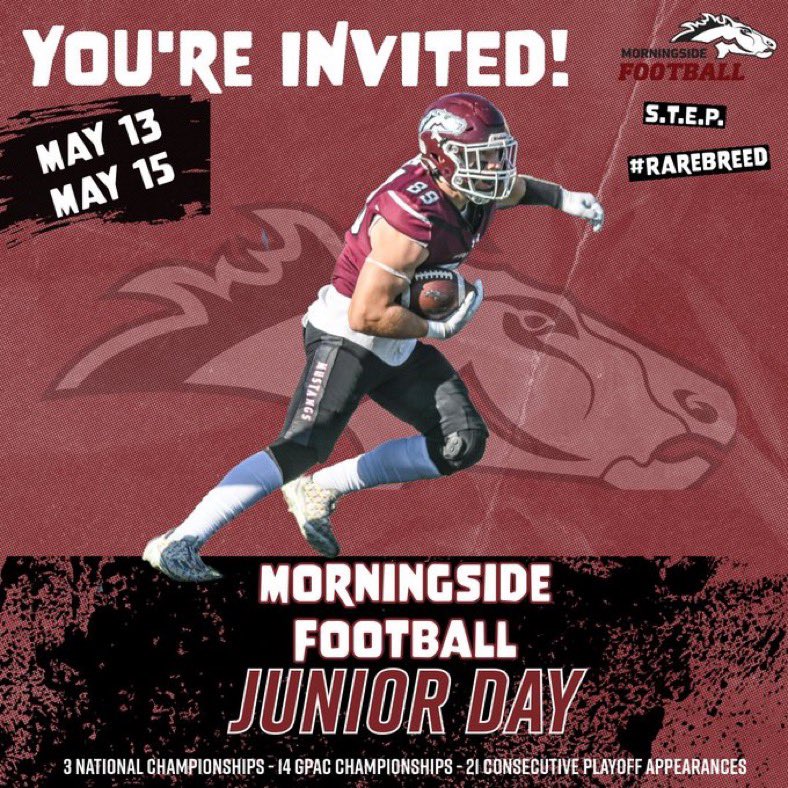 Thank you <a href="/LonellJr/">Coach Boyd</a> for the junior day and camp invites!

<a href="/CoachMDanielsLB/">Matt Daniels</a> <a href="/grantrohach/">Grant Rohach</a>