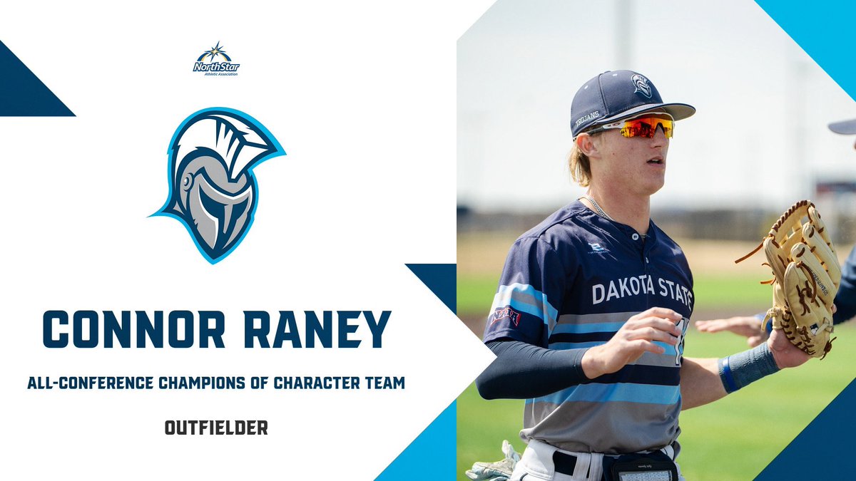 ⚾️🏆 | Congratulations to Connor Raney ➡️ 2025 NSAA All-Conference Champions of Character Team (Outfielder)

#BeTrojan⚔️ | #FinishEmpty
All You Got. Every Day.